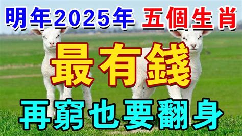 2025 年生肖|2025年準備翻身！5生肖財運+事業運爆棚｜東森新